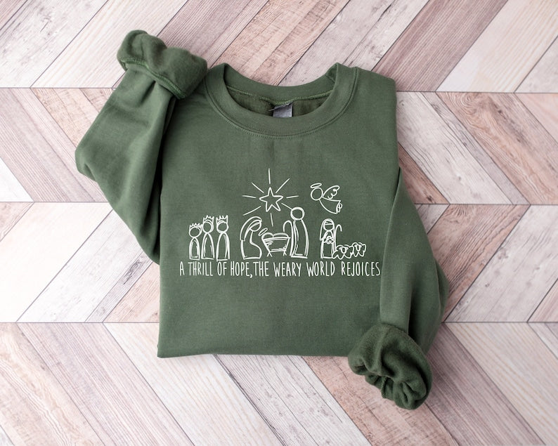 Faith Christmas Sweatshirt