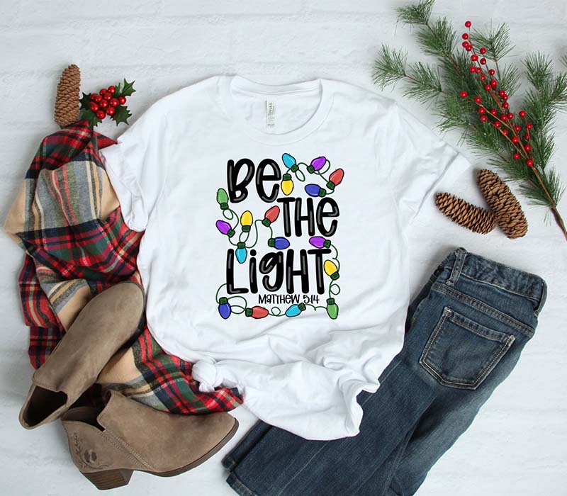 Be the Light Religious T-shirt
