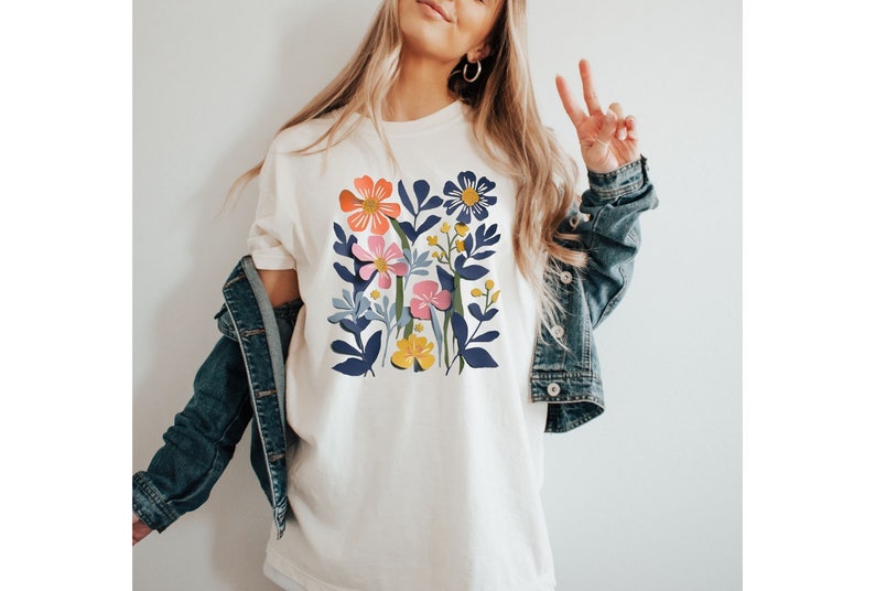Wildflowers Garment-Dyed T-shirt