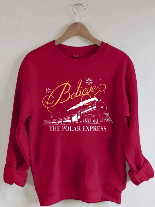 Believe Polar Express Sweatshirt