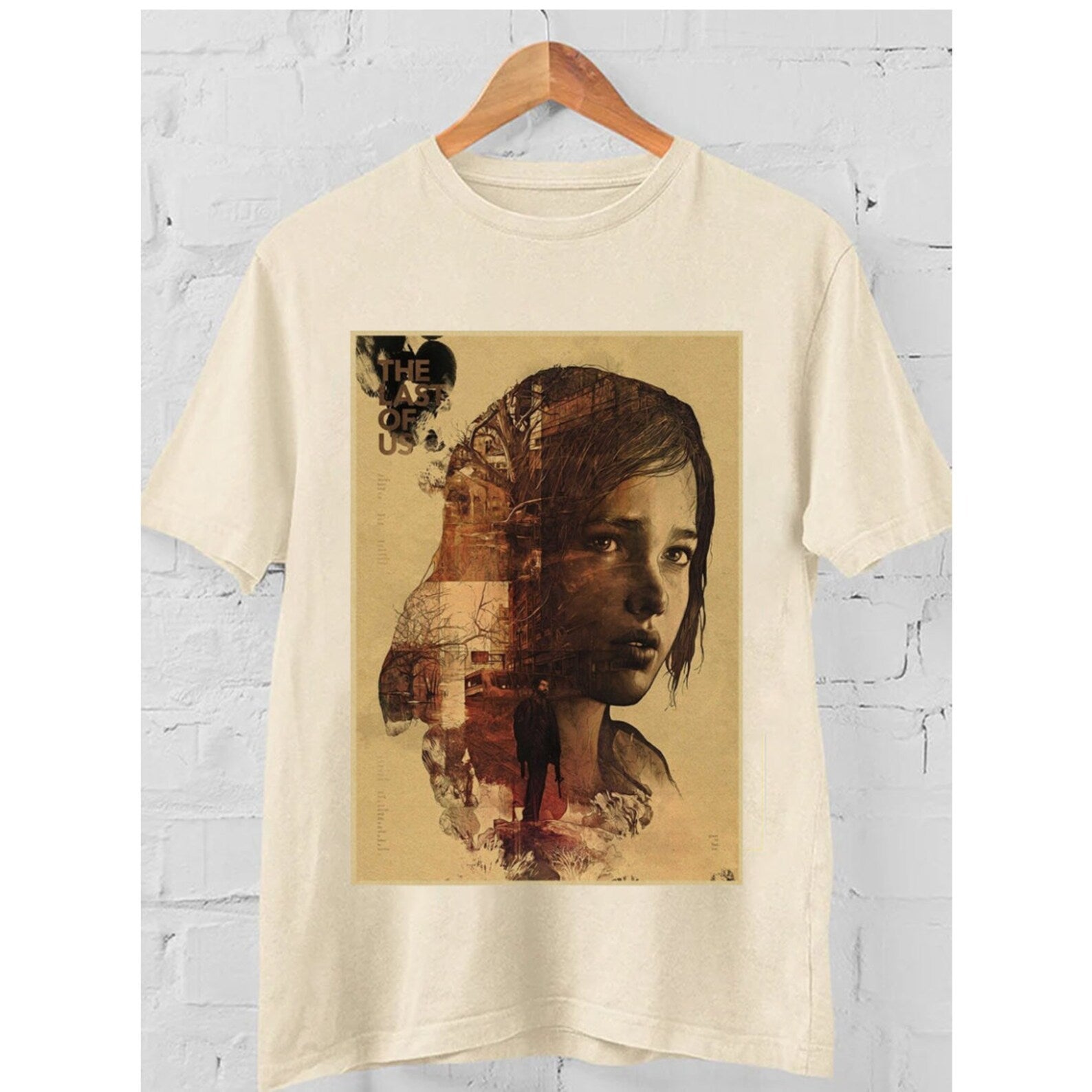 Ellie The last of us Vintage Poster Shirt