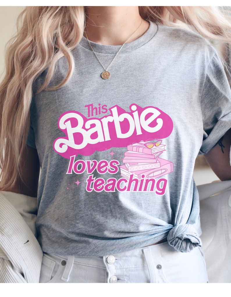 Barbie Teacher Back To School Cute T-shirt