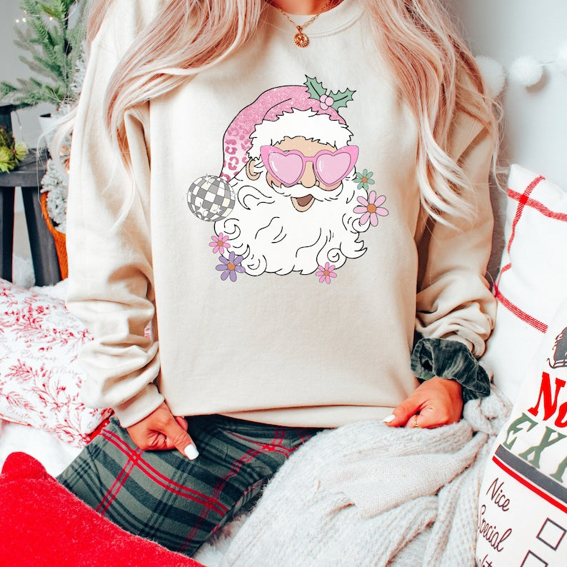 Disco Santa Sweatshirt