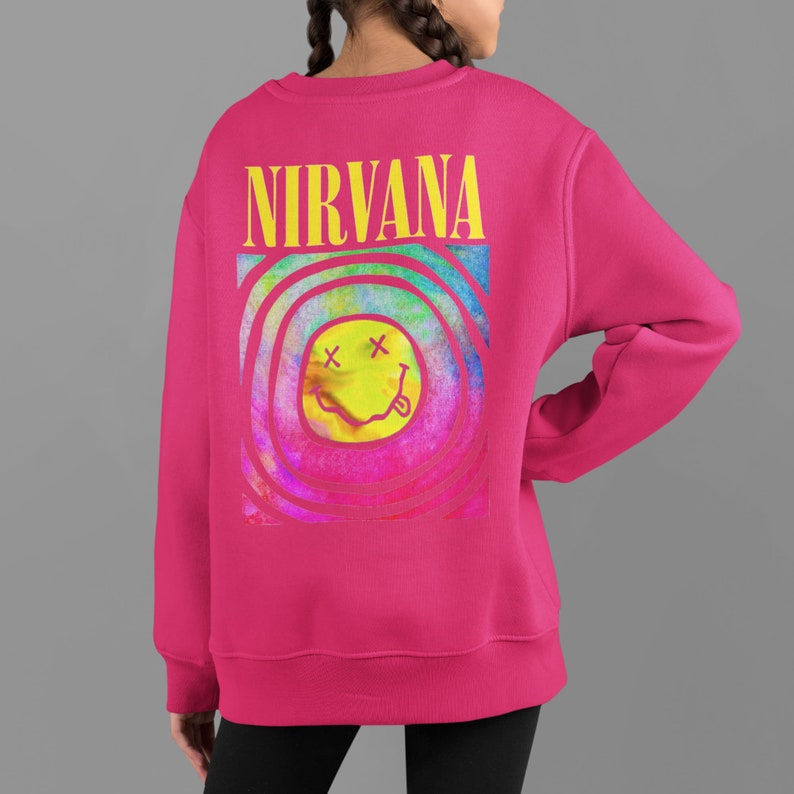 Smile Face Backside Sweatshirt