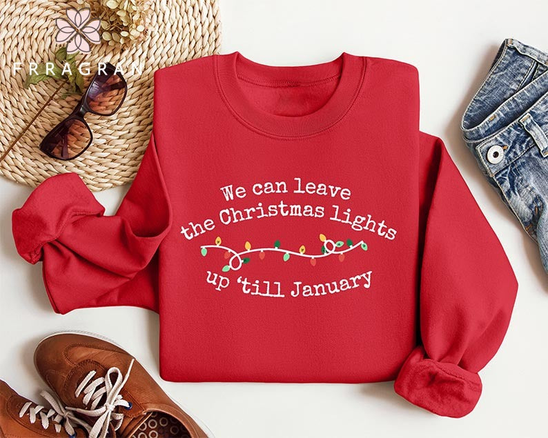 Christmas Lights Casual Sweatshirt