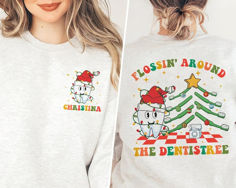 Dental Christmas Holiday Sweatshirt
