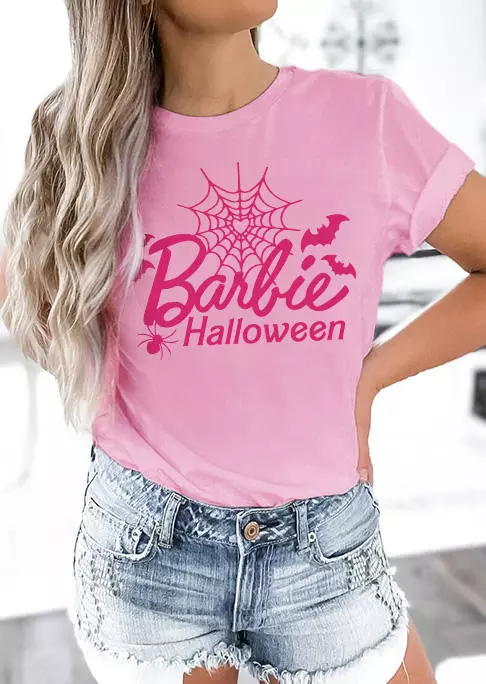 Barbie Halloween Casual T-shirt