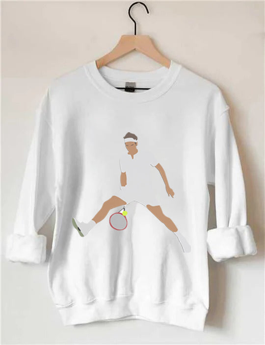 The Goat RF Tennis Legend Thanks For All The Countless Memories Sweatshirt