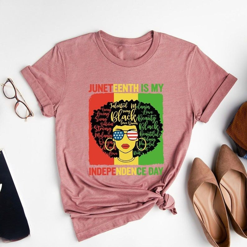 Funny Juneteenth Women T-shirt