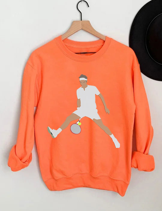 The Goat RF Tennis Legend Thanks For All The Countless Memories Sweatshirt