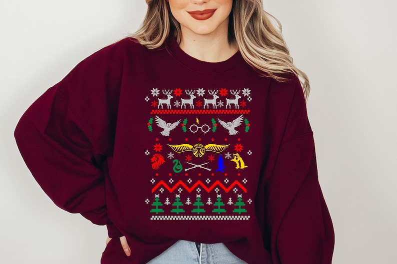 Happy Christmas Magic Inspired Sweatshirt