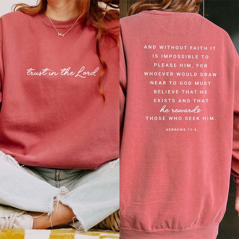 Trust in the Lord Sweatshirt