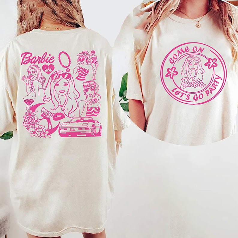 Come On Barbie Let's Go Party Cute T-shirt