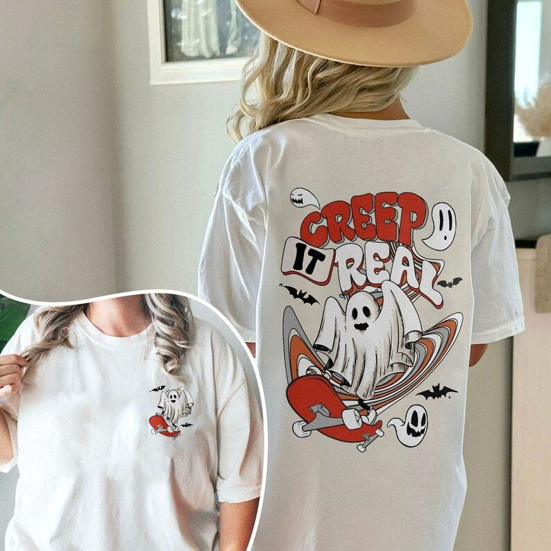 Creep it Real Ghost T-shirt