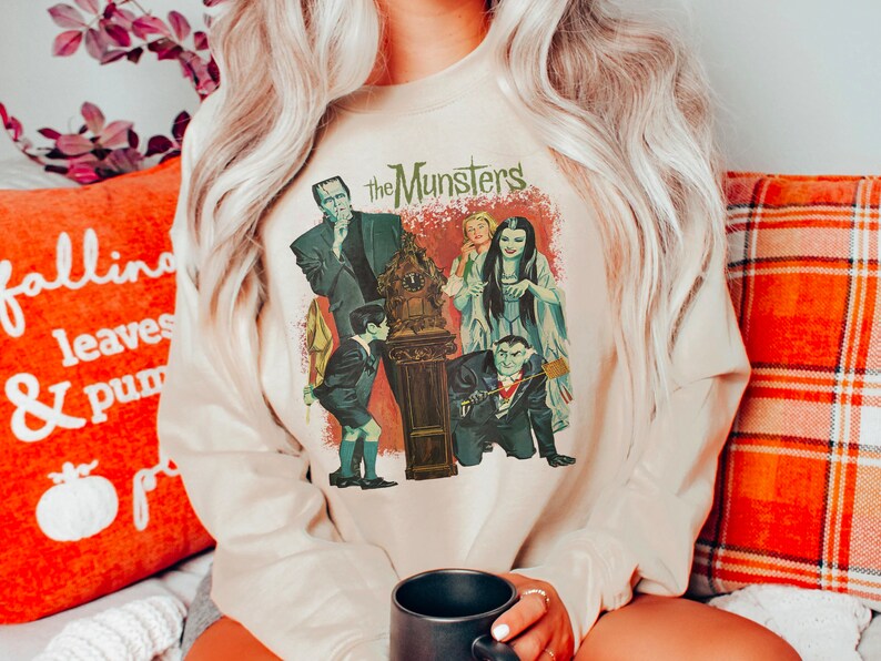 The Munster Halloween Horror Movie Sweatshirt