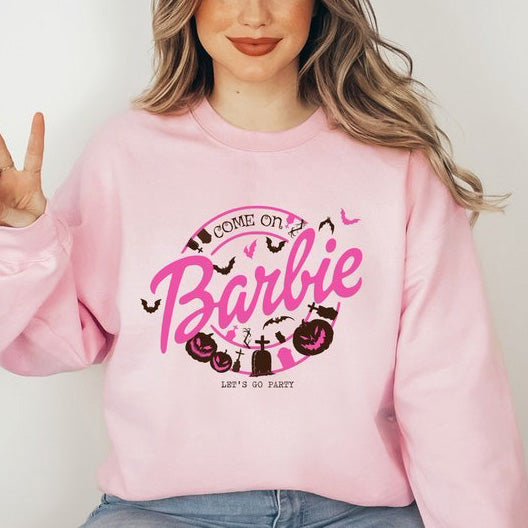 Let's Go Party Baibie Halloween Sweatshirt