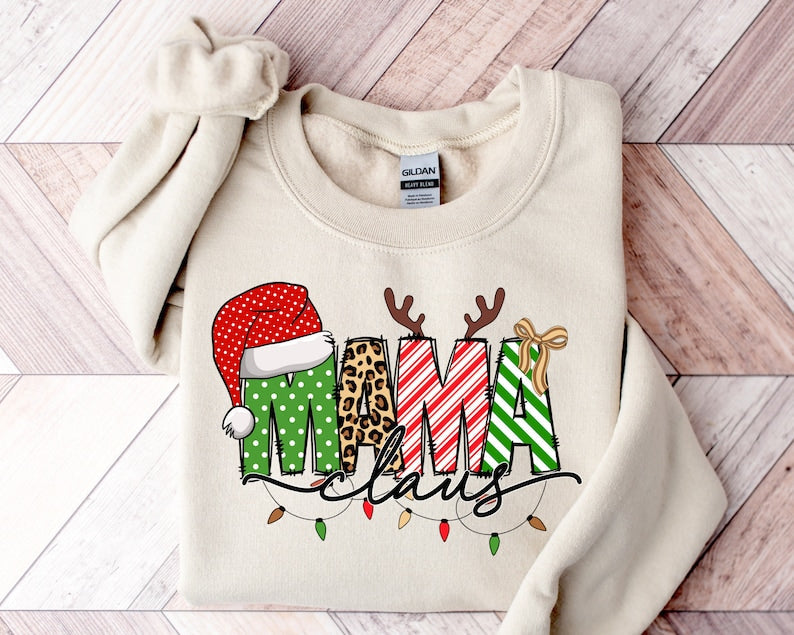 Mama Claus Christmas Sweatshirt