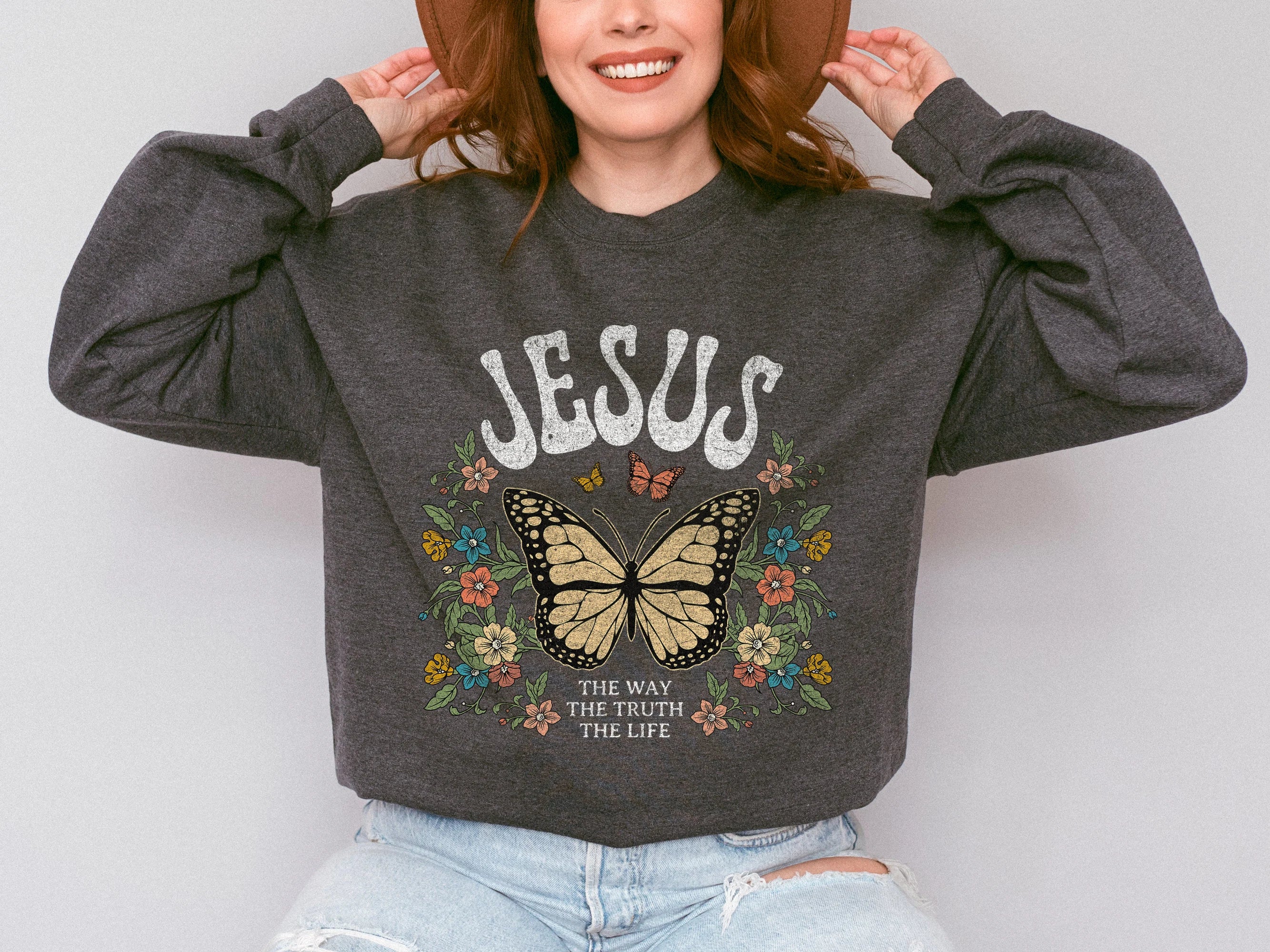 Faith Crew Neck Sweatshirt