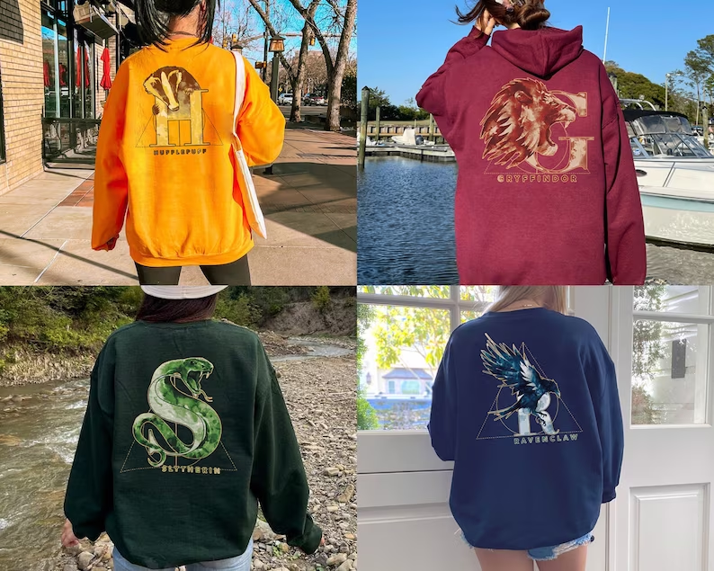 Wizard House Two Sides Shirt Sweatshirt