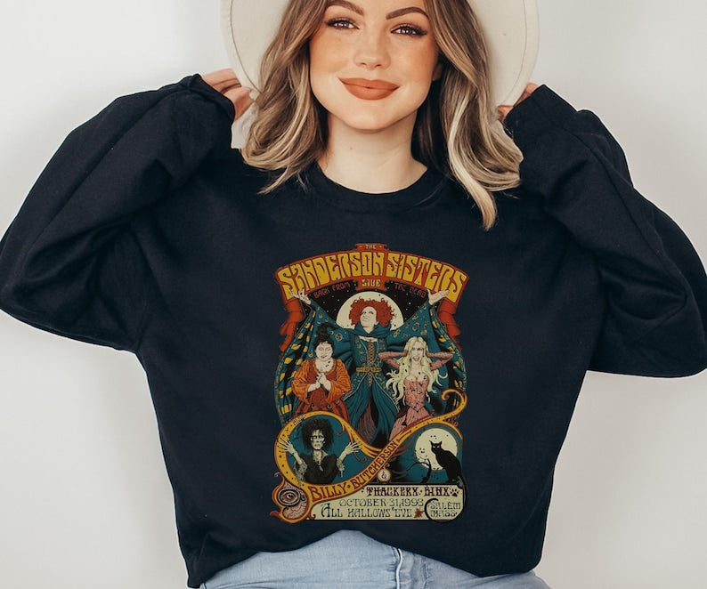 Cute Retro Alternative Halloween Sweatshirt