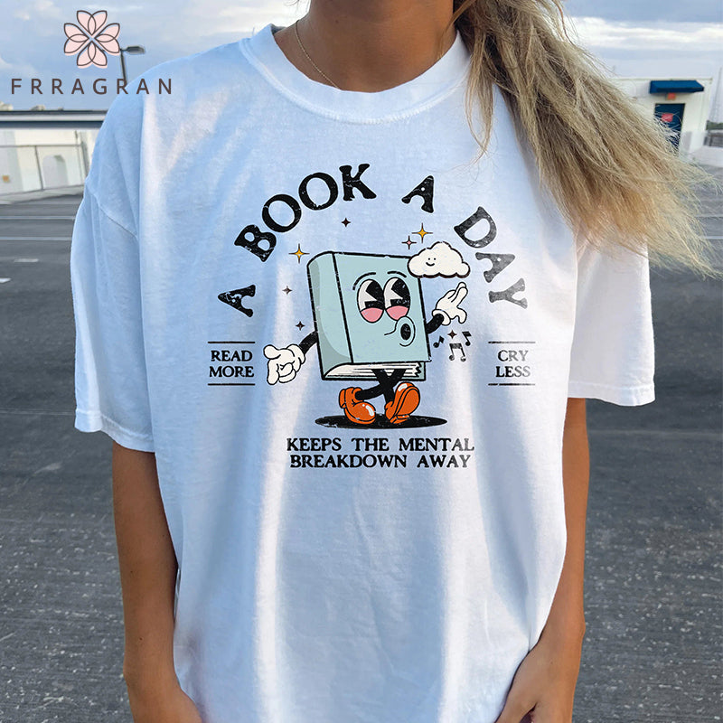 A Book A Day Retro T-shirt