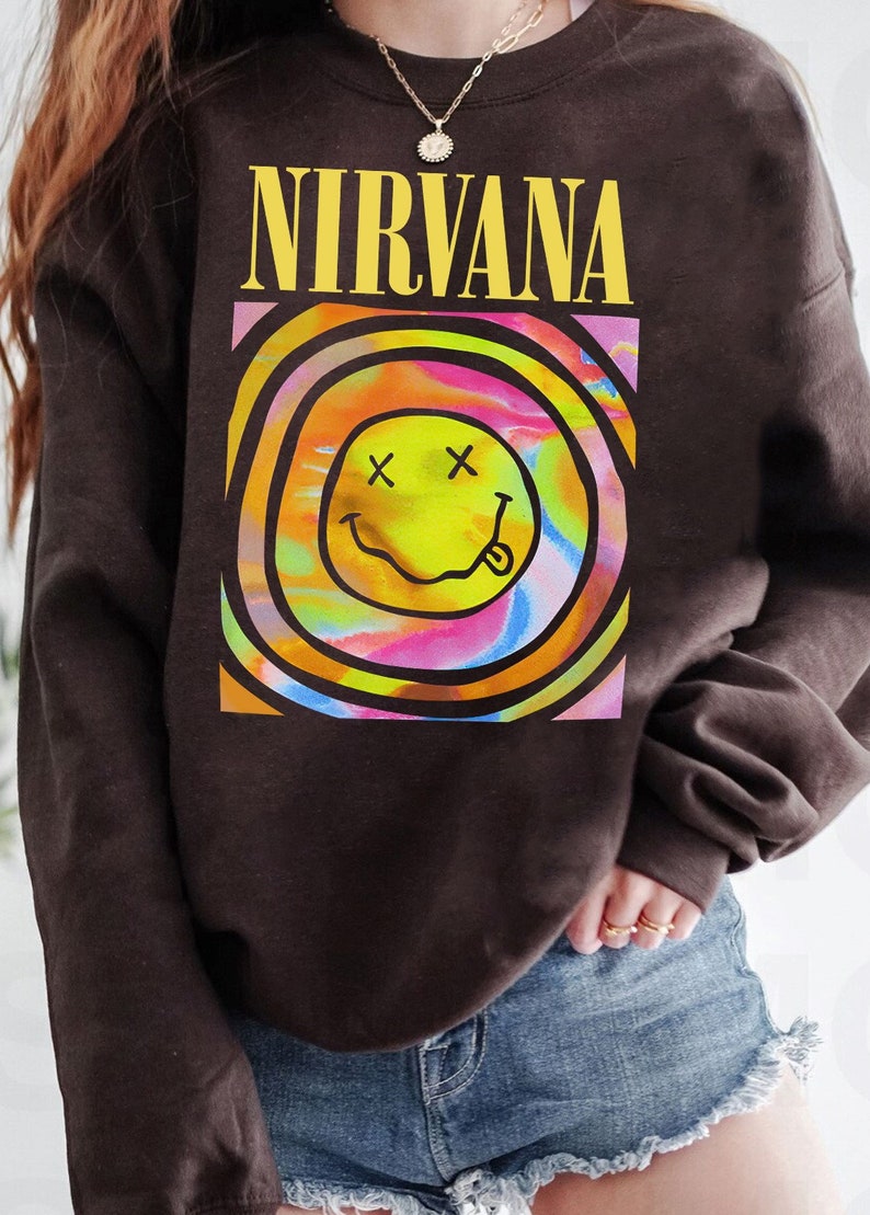 Smile Face Crewneck Sweatshirt