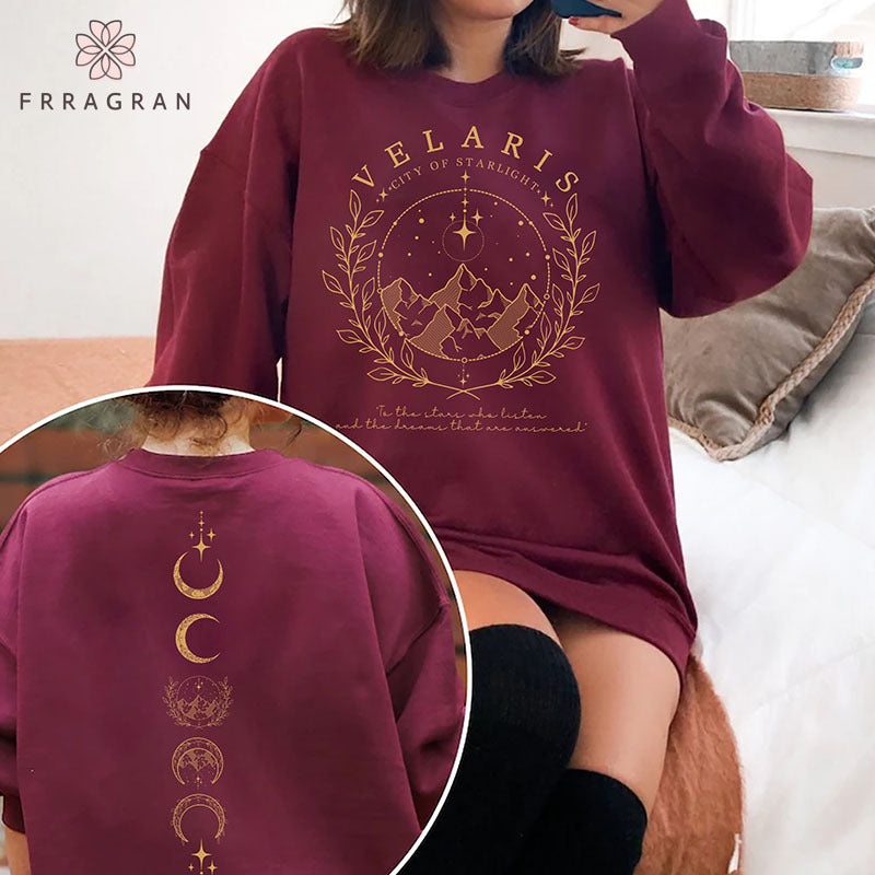 Velaris City Of Starlight Casual Sweatshirt