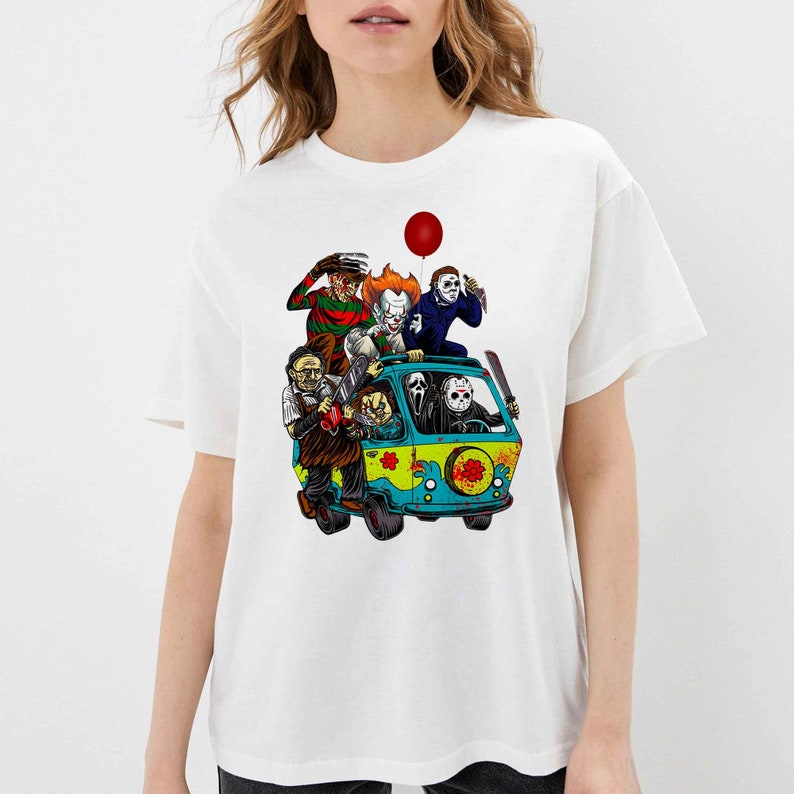 Halloween Movie Characters T-shirt