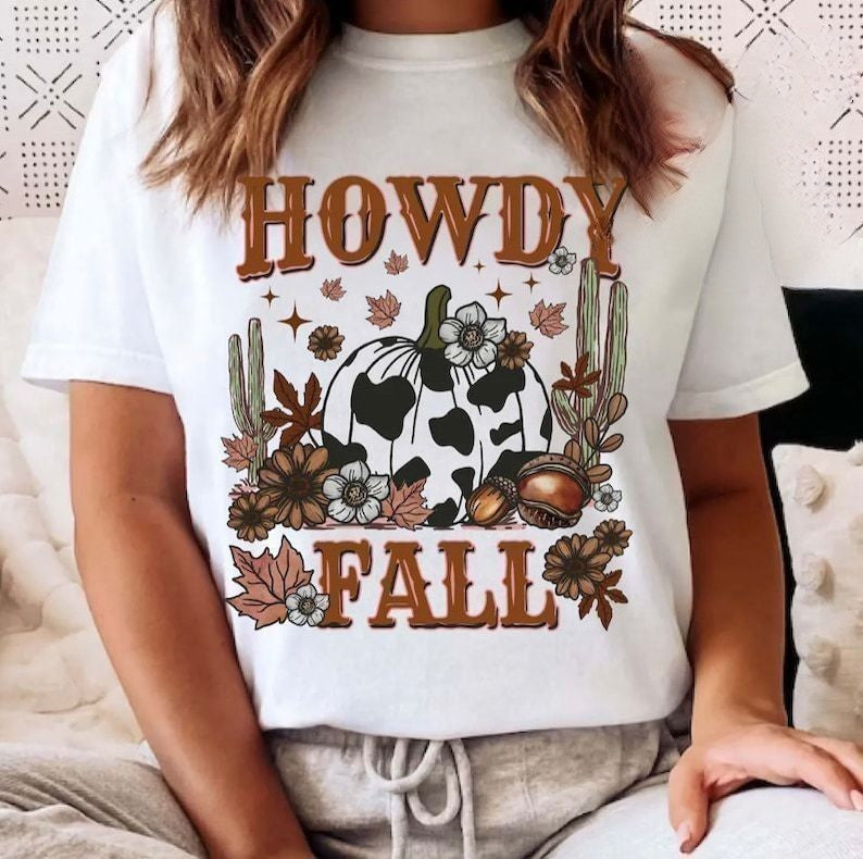 Howdy Fall Pumpkin T-shirt