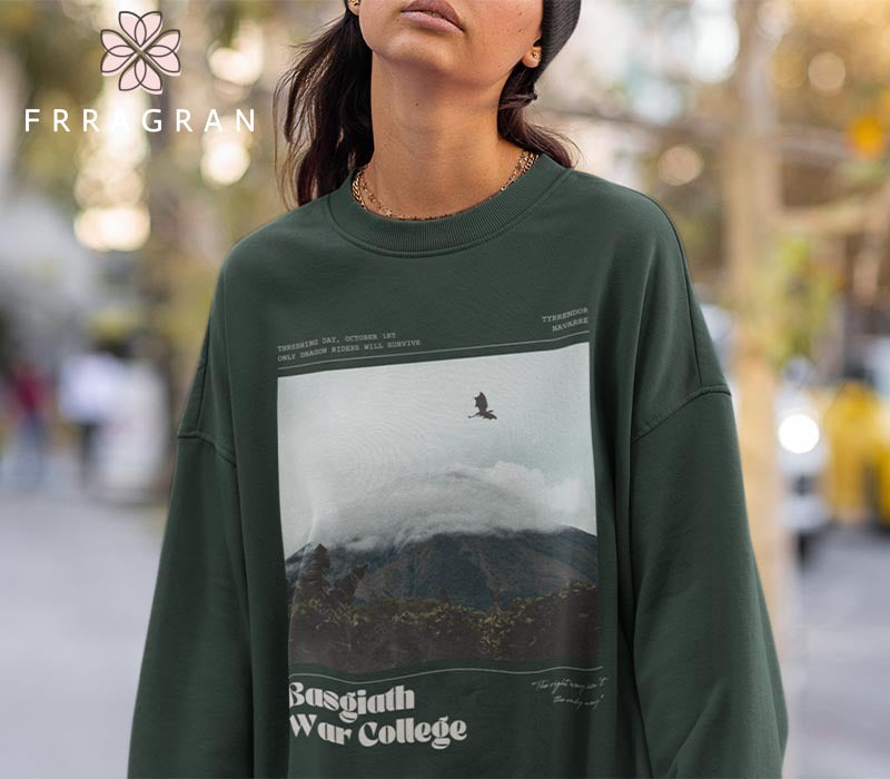 Fourth Wing Crewneck Casual Sweatshirt