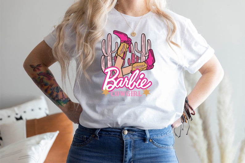Barbie Cowgirl Birthday Party T-shirt