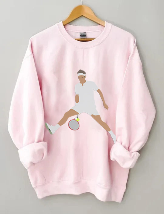 The Goat RF Tennis Legend Thanks For All The Countless Memories Sweatshirt