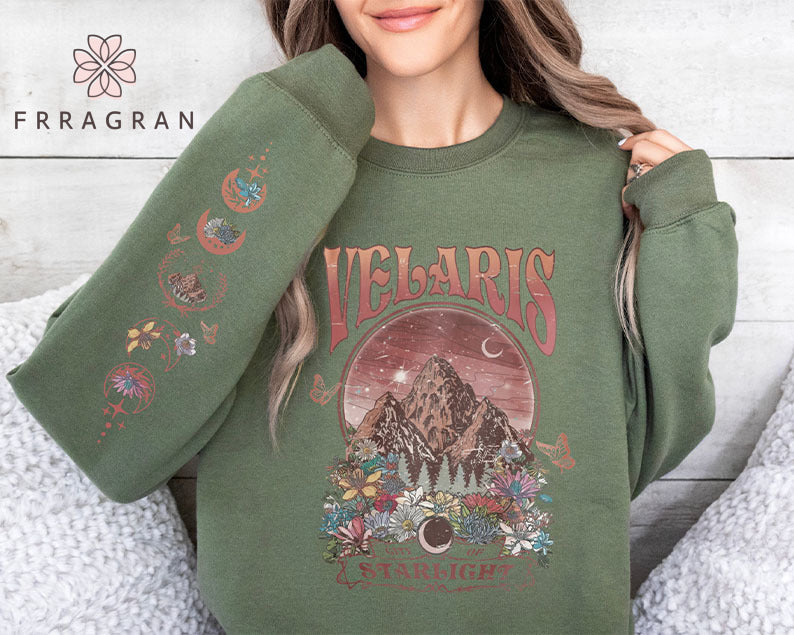 Velaris City Of Starlight Two-Sided Sweatshirt
