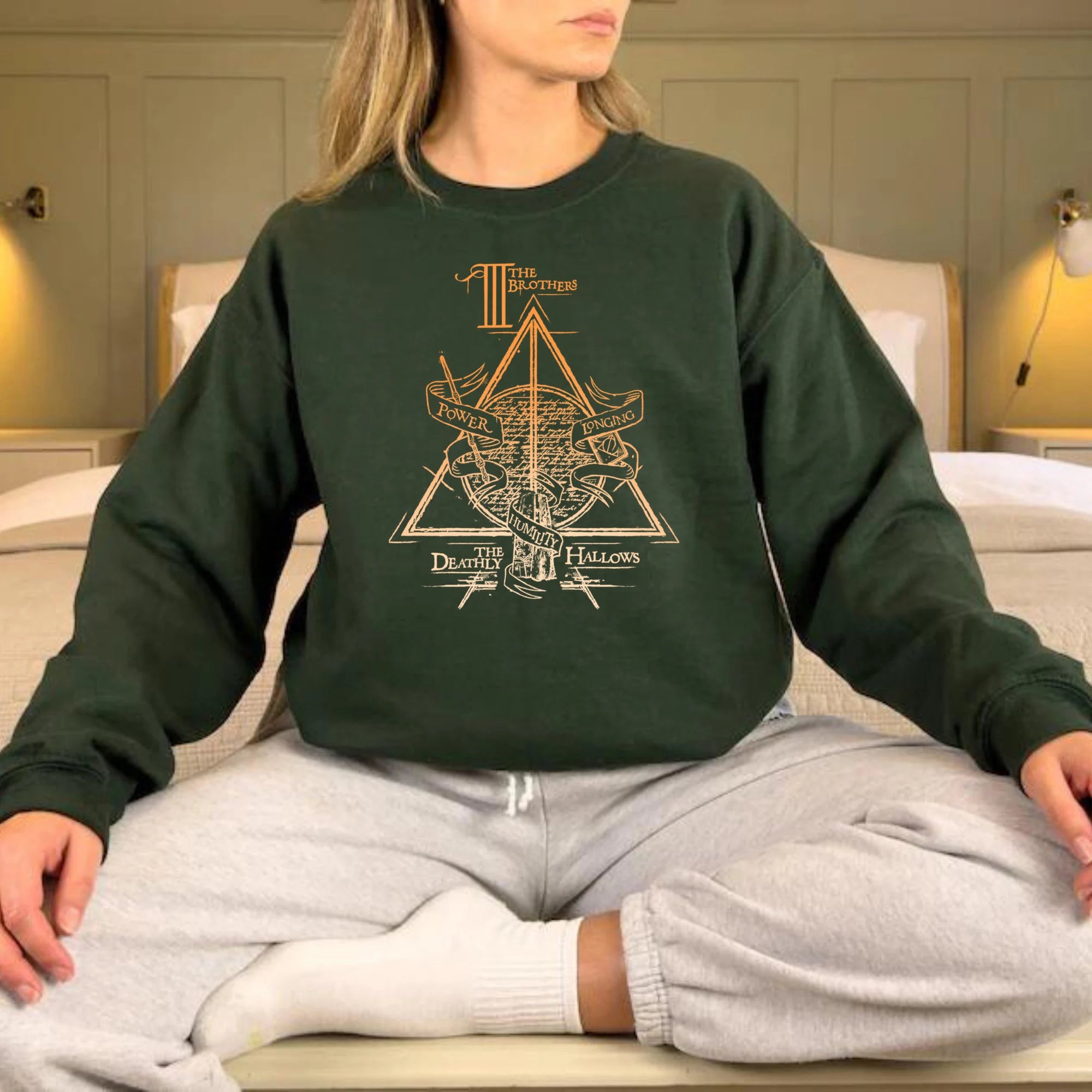 Deathly Hallows Crew Neck Sweatshirt